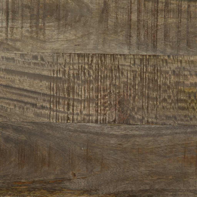 Stolik kawowy Jasnoszary 80x50x40 cm Drewno lite Mango