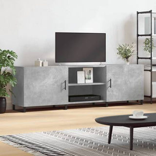 Szafka pod TV, szarość betonu, 150x30x50 cm vidaXL