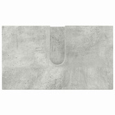 Zestaw mebli łazienkowych 3 szt. Betonowy szary 61 x 35 x 64 cm