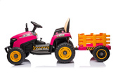 Traktor Na Akumulator BBH-030 Różowy