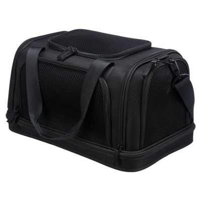 TRIXIE Transporter samolotowy dla psa Plane, 44x28x25 cm, czarny