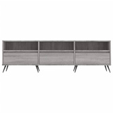 vidaXL Szafka pod TV, szary dąb sonoma, 150x30x44,5 cm