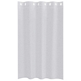 Firany Voile 2 pcs Jasnoszary 175 x 140 cm Poliester