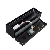 Lampa zewnętrzna ścienna kinkiet 10W dwustronny czarny 3000K Abruzzo Azzurra