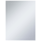 vidaXL Ścienne lustro łazienkowe z LED, 60 x 80 cm
