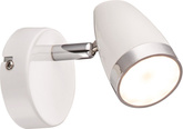 Kinkiet biały regulowany lampa LED 4W Blanca 91-44006