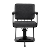 Gabbiano fotel fryzjerski Katania Loft Old Leather czarny 147876