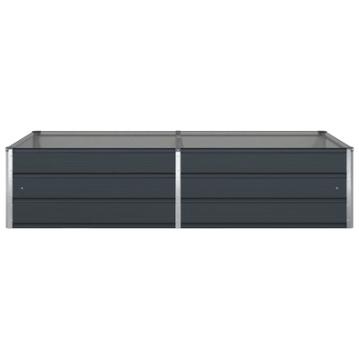 Donica Antracyt 195 x 100 x 45 cm Stal Galwanizowana