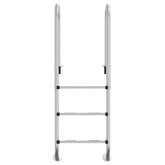 Drabinka do basenu, 54x38x158 cm, stal nierdzewna 304