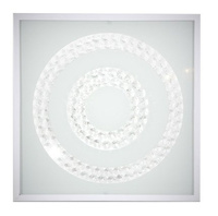 Lampa Sufitowa Candellux Lux 10-64493 Plafon 16W Led 4000K Biały Podwójny Ring