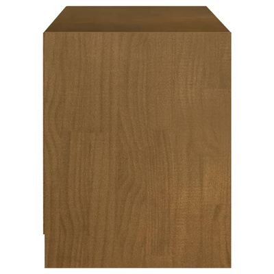 vidaXL Szafka pod TV, miodowy brąz, 104x33x41 cm, drewno sosnowe