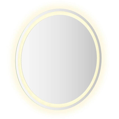 vidaXL Lustro łazienkowe z LED, okrągłe, 70 cm