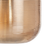 Lampa wisząca szklana bursztynowa E27 Abruzzo Bonzo