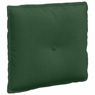 Poduszka na plecy Zielony dżungli 50 x 45 cm Tkanina sztruksowa