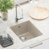 Zlew 80% Kwarc i 20% Żywica 370 x 460 mm Beżowy