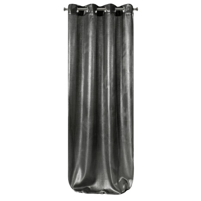 Zasłona Leila stalowa 140x250