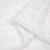 Koce narzutowe 6 pcs Biały 200 x 150 cm Polar