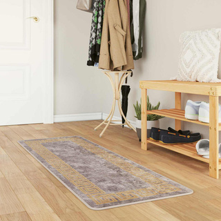 Chodnik dywanowy MARSA Szary 50 x 150 cm Poliester i PVC