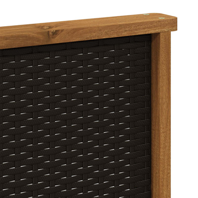 Środkowa sofa ogrodowa Lite Drewno Akacji naturalny