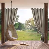 Zasłona Garden beżowa 155x200 wariant 8