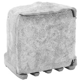 Rozgałęźnik ogrodowy z kołkiem, 4 gniazda, imitacja kamienia