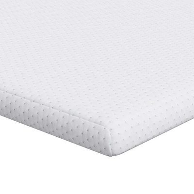 Nakładka na materac Biały 140 x 190 cm Tkanina jacquard