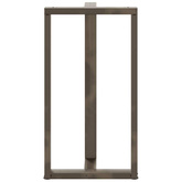 Nogi do stołu barowego w kształcie litery T 2 szt. Czarne 60x35x(110-111) cm Stal