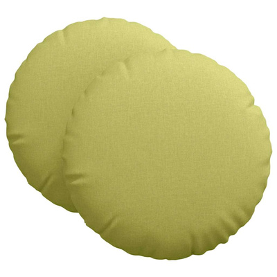 Poduszki na siedziska 2 pcs Jasnozielony ?60 x 21 cm tkanina