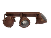 Lampa sufitowa listwa rdzawa 3x40W GU10 Frodo Candellux 93-71088
