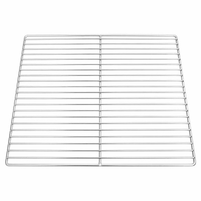 Ruszt grillowy Srebrny 45 x 40 cm Stal nierdzewna