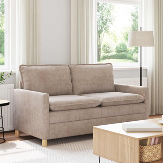 Sofa Beżowy 156 x 81 x 87,5 cm Poliester