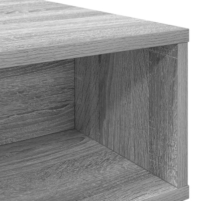 Stolik kawowy Szary Sonoma 100 x 46 x 35 cm Drewno inżynieryjne