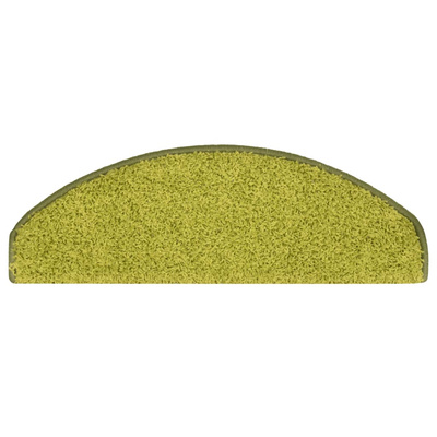 Maty na schody 15 szt. 65x21x4 cm Zielone półokrągłe duże