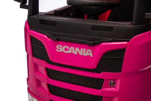 Auto Na Akumulator Scania 500R HL698  Różowe 4x4