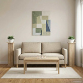 Stojak na rośliny 2 pcs dąb Sonoma 30,5 x 30 x 100,5 cm