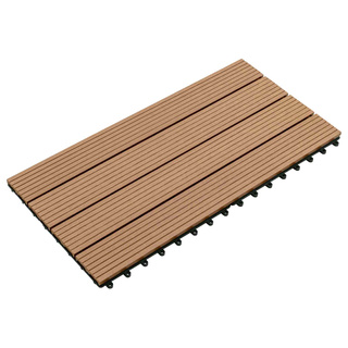 Płytka Tarasowa 6 pcs Brązowy 60 x 30 cm