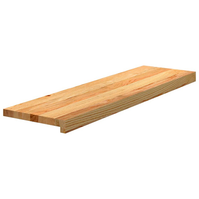 Stopnie schodowe, 16 szt. brązowe 90x30x2cm lite drewno dębowe