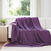 Koc Fioletowy 270 x 240 cm Polar