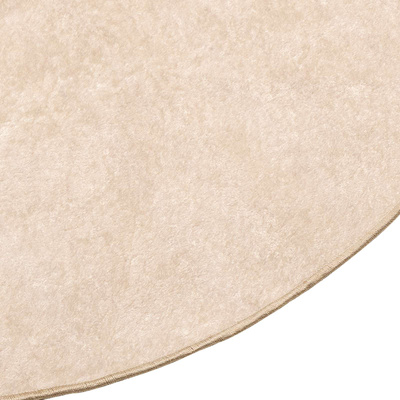 Chodnik dywanowy MARSA Kremowy 120 x 120 cm Poliester i PVC