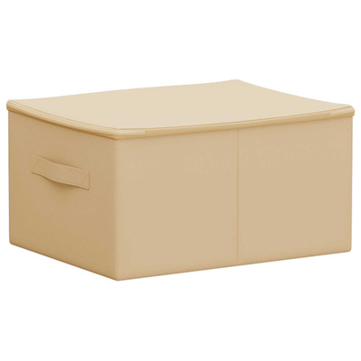 Skrzynia do przechowywania 6 pcs kremowy 50 x 30 x 25 cm