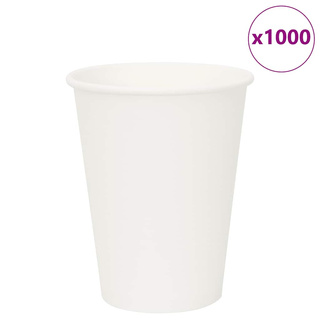 Papierowe kubki, 1000 szt., 12oz, 300ml, biały