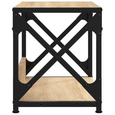 Stojak pod drukarkę, 2-poziomowy, dąb sonoma, 44x26x31,5 cm