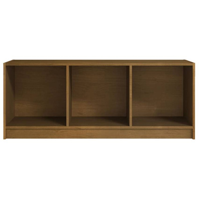 vidaXL Szafka pod TV, miodowy brąz, 104x33x41 cm, drewno sosnowe