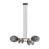 Lampa wisząca PLAYA 4 BLACK
