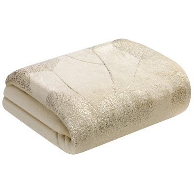 Koc Fla kremowy 150x200