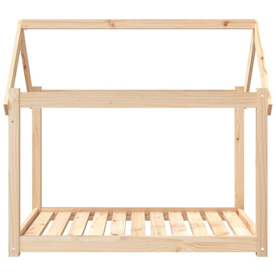 vidaXL Legowisko dla psa, 101x70x90 cm, lite drewno sosnowe
