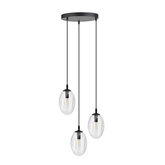 Lampa wisząca ASTRAL 3 BL PREMIUM TRANSPARENT