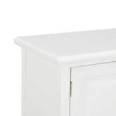 Szafka pod TV, biała, 90x30x40 cm, drewniana vidaXL