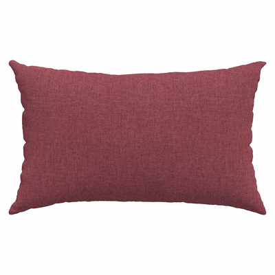 Poduszki na sofę 2 pcs Czerwone wino 50 x 30 cm tkanina