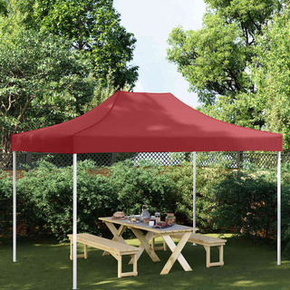 Dach do namiotu imprezowego, 4,5 x 3 m, burgundowy, 270 g/m?